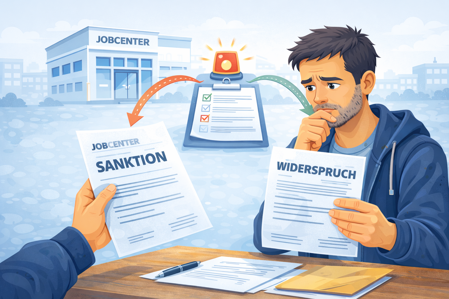 Sanktion vom Jobcenter erhalten – kannst du Widerspruch einlegen?