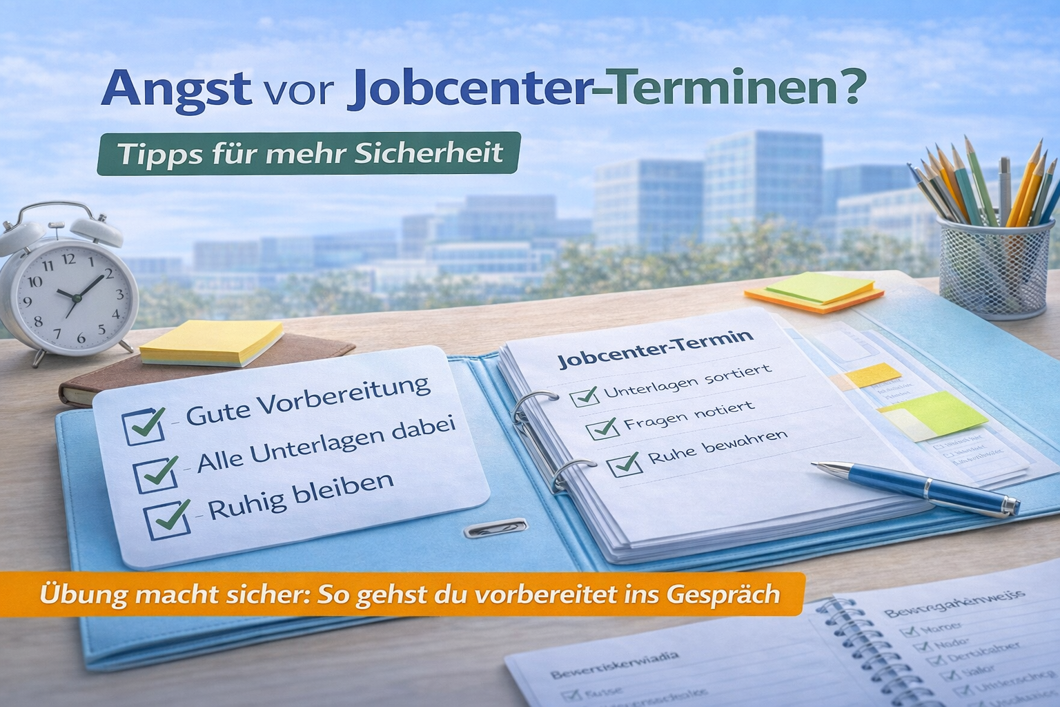 Angst vor Jobcenter-Terminen – was wirklich hilft