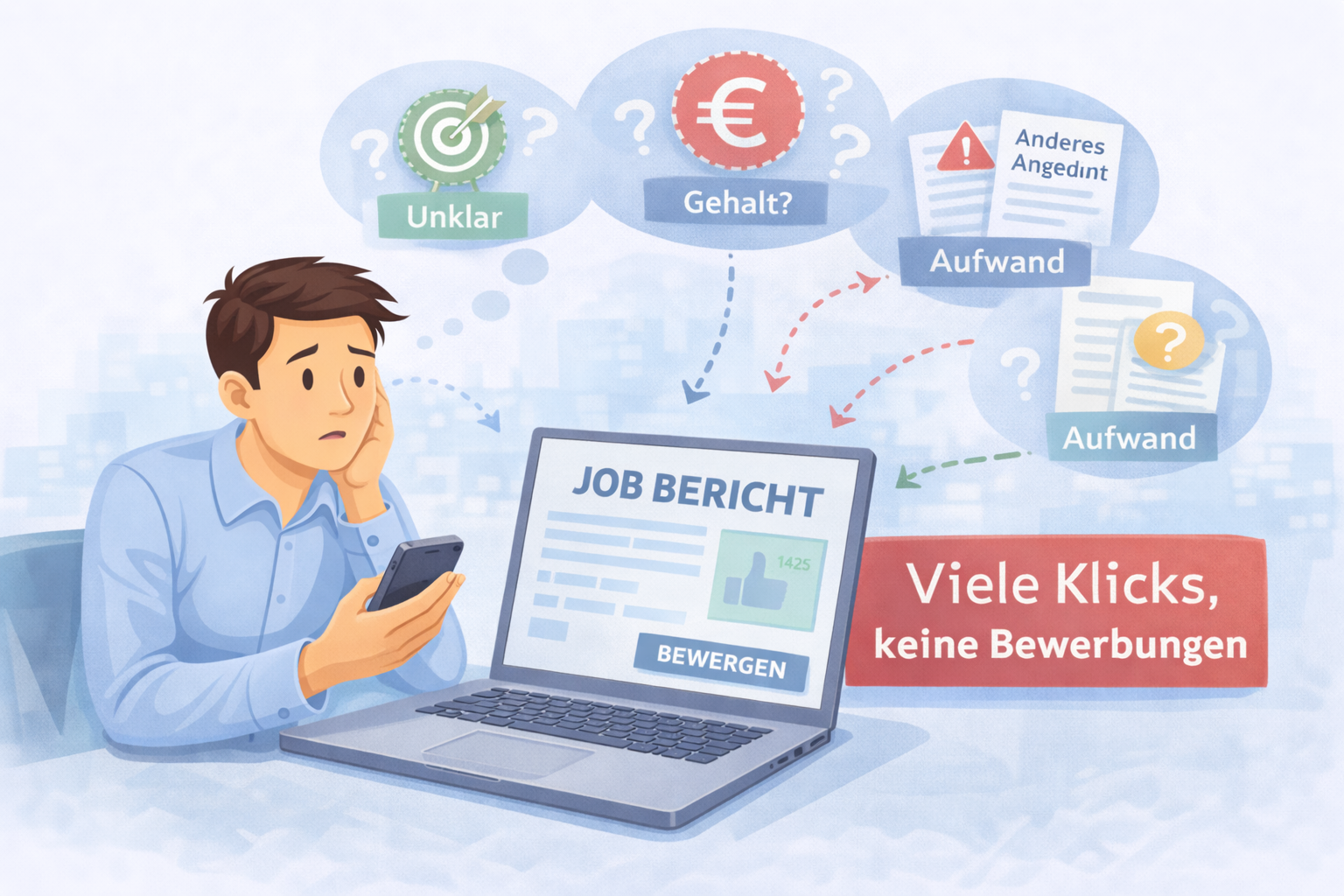 Viele Klicks, keine Bewerbungen: Wo Kandidaten wirklich abspringen | Recruiting