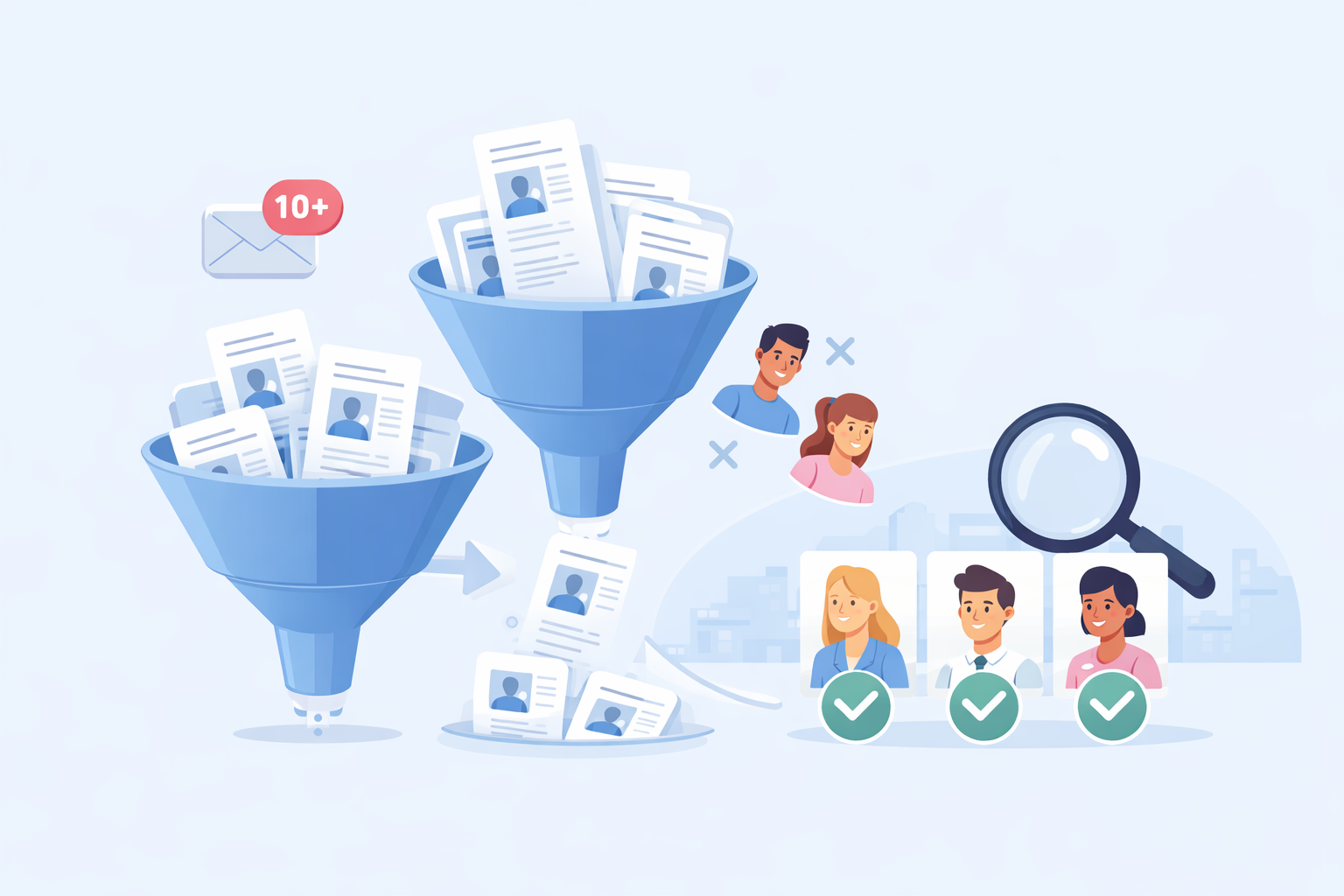 Viele Bewerbungen, aber keine passenden Kandidaten? So findest du Qualität statt Masse