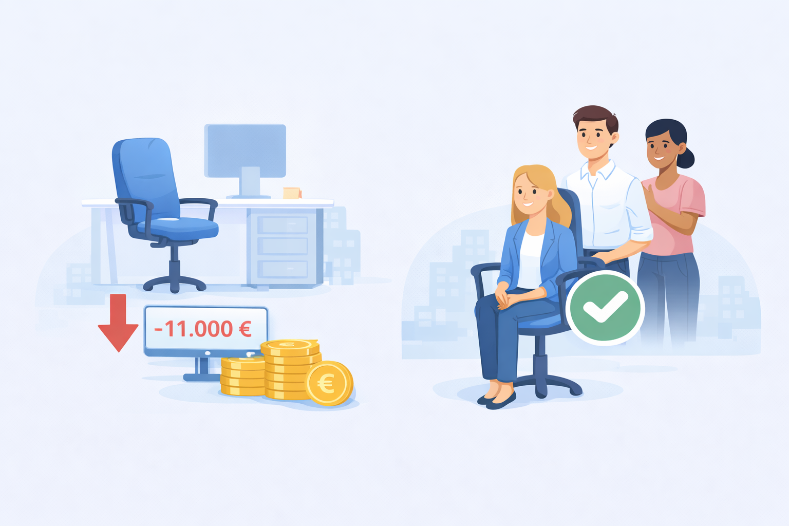 Warum offene Stellen Unternehmen Geld kosten